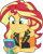 Size: 1612x2035 | Tagged: safe, artist:sketchmcreations, imported from derpibooru, sunset shimmer, equestria girls, equestria girls series, holidays unwrapped, spoiler:eqg series (season 2), clothes, dashing through the mall, female, geode of empathy, holding, jacket, magical geodes, present, shoulderless, simple background, solo, transparent background, unsure, vector, video game, written equestrian