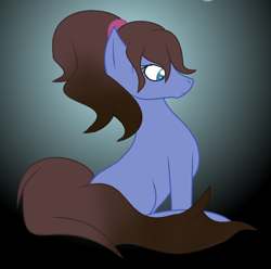 Size: 1132x1124 | Tagged: safe, artist:aonairfaol, imported from derpibooru, oc, oc only, earth pony, pony, earth pony oc, female, gradient background, mare, solo