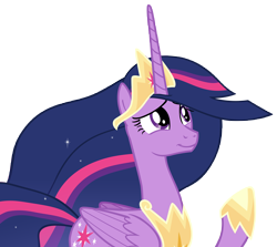 Size: 11512x10283 | Tagged: safe, artist:andoanimalia, imported from derpibooru, twilight sparkle, alicorn, pony, the last problem, crown, female, hoof shoes, jewelry, older, older twilight, older twilight sparkle (alicorn), princess twilight 2.0, regalia, simple background, solo, transparent background, twilight sparkle (alicorn), vector, waving