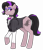 Size: 3084x3560 | Tagged: safe, artist:abbi--arson, imported from derpibooru, oc, oc only, oc:magenta melody, earth pony, pony, choker, clothes, female, high res, magical lesbian spawn, mare, offspring, parent:jasmine leaf, parent:octavia melody, simple background, solo, transparent background