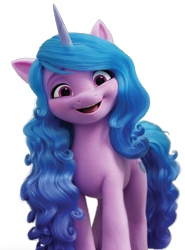 Size: 1180x1595 | Tagged: safe, imported from derpibooru, izzy moonbow, pony, unicorn, female, g5, mare, official, simple background, solo, transparent background