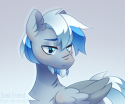 Size: 3184x2652 | Tagged: safe, artist:dedfriend, imported from derpibooru, oc, oc only, pegasus, pony, high res, solo