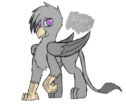 Size: 2400x2000 | Tagged: safe, artist:somber, imported from derpibooru, oc, oc only, oc:valiant effort, griffon, griffon oc, high res, male, sketch