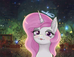 Size: 3200x2500 | Tagged: safe, artist:lesti, imported from derpibooru, oc, oc only, oc:lesti, pony, unicorn, book, bookshelf, female, flower, high res, plant pot, solo, tongue out