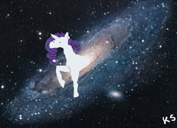 Size: 660x478 | Tagged: safe, artist:askpinkiepieandfriends, imported from derpibooru, rarity, pony, unicorn, galaxy, solo