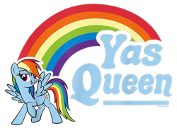 Size: 900x650 | Tagged: safe, imported from derpibooru, rainbow dash, pegasus, pony, design, female, g4, mare, merchandise, official, rainbow, shirt design, simple background, solo, text, transparent background