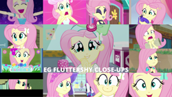 Size: 1280x721 | Tagged: safe, edit, edited screencap, editor:quoterific, imported from derpibooru, screencap, fluttershy, rarity, a little birdie told me, costume conundrum, epic fails (equestria girls), eqg summertime shorts, equestria girls, equestria girls (movie), equestria girls series, festival filters, fluttershy's butterflies, forgotten friendship, i'm on a yacht, legend of everfree, pet project, rainbow rocks, so much more to me, the road less scheduled, the road less scheduled: fluttershy, spoiler:eqg series (season 2), chalkboard, close-up, clothes, costume conundrum: rarity, cute, duo, duo female, eyes closed, female, flutterpunk, fluttershy's butterflies: rainbow dash, geode of fauna, hairpin, jewelry, magical geodes, make my day, necklace, open mouth, rarity's bedroom (equestria girls), scared, screaming, shyabetes, smiling, solo focus, swimsuit