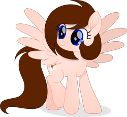 Size: 5133x4730 | Tagged: safe, artist:inaactive, artist:pumpkinpieforlife, imported from derpibooru, oc, oc only, oc:breanna, pegasus, pony, rainbow roadtrip, absurd resolution, female, mare, simple background, solo, transparent background, vector