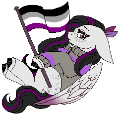 Size: 242x235 | Tagged: safe, artist:inspiredpixels, imported from derpibooru, oc, oc only, pegasus, pony, asexual pride flag, colored wings, floppy ears, freckles, gradient wings, pride, pride flag, simple background, solo, transparent background, wings