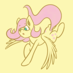 Size: 1500x1500 | Tagged: safe, artist:shad0w-galaxy, imported from derpibooru, part of a set, fluttershy, pegasus, pony, female, mare, simple background, solo