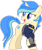 Size: 1024x1209 | Tagged: safe, artist:pegasski, imported from derpibooru, oc, oc only, oc:river splash, pony, unicorn, clothes, female, jumpsuit, mare, simple background, solo, transparent background, vault suit