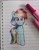 Size: 1602x2048 | Tagged: safe, artist:darkynez, imported from derpibooru, rainbow dash, pegasus, pony, blushing, cute, dashabetes, lined paper, solo, traditional art