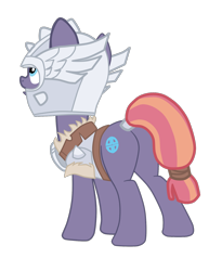 Size: 1508x1842 | Tagged: safe, artist:gmaplay, imported from derpibooru, sun cross, earth pony, pony, butt, female, guardsmare, helmet, mare, mighty helm, plot, royal guard, simple background, solo, transparent background