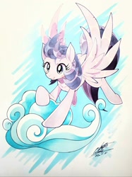 Size: 1535x2048 | Tagged: safe, artist:025aki, imported from derpibooru, clear skies, pegasus, pony, female, mare, solo