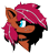 Size: 2150x2425 | Tagged: safe, artist:tav, imported from derpibooru, oc, oc only, oc:soyal, bat pony, pony, collar, fangs, high res, latex, solo