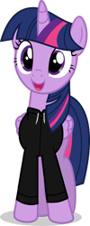 Size: 565x1414 | Tagged: safe, artist:edy_january, edit, imported from derpibooru, vector edit, twilight sparkle, alicorn, pony, clothes, gopnik, hardbass, jacket, slav, solo, twilight sparkle (alicorn), vector