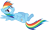 Size: 4985x3000 | Tagged: safe, artist:cloudy glow, artist:cloudyglow, imported from derpibooru, rainbow dash, pegasus, pony, dragon quest, female, mare, simple background, solo, transparent background, vector