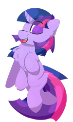 Size: 1200x2000 | Tagged: safe, artist:rhythmpixel, imported from derpibooru, twilight sparkle, pony, unicorn, chest fluff, female, lineless, mare, simple background, solo, transparent background