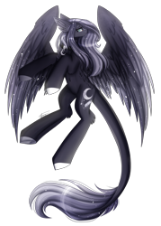 Size: 2073x2893 | Tagged: safe, artist:inspiredpixels, imported from derpibooru, oc, oc only, pegasus, pony, choker, colored hooves, high res, leonine tail, simple background, solo, spread wings, transparent background, wings