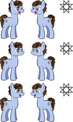 Size: 1920x3226 | Tagged: safe, artist:alexdti, imported from derpibooru, oc, oc only, oc:malachi maker, earth pony, pony, expressions, glasses, male, simple background, solo, stallion, transparent background