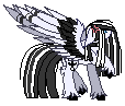 Size: 114x97 | Tagged: safe, artist:inspiredpixels, imported from derpibooru, oc, oc only, pony, animated, gif, pixel art, simple background, solo, spread wings, transparent background, wings
