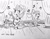 Size: 3561x2790 | Tagged: safe, artist:debmervin, imported from derpibooru, apple bloom, applejack, oc, oc:mervin mouse, banjo, black and white, grayscale, high res, mervin mouse, monochrome, musical instrument, singing, stage