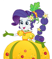 Size: 953x1080 | Tagged: safe, artist:batboy101, edit, edited screencap, imported from derpibooru, screencap, rarity, equestria girls, equestria girls series, holidays unwrapped, spoiler:eqg series (season 2), background removed, cornucopia costumes, inflatable dress, simple background, solo, transparent background