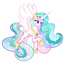 Size: 3100x3100 | Tagged: safe, artist:amycakes05, imported from derpibooru, princess celestia, alicorn, pony, female, high res, mare, simple background, solo, white background