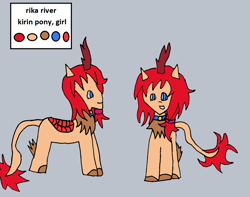 Size: 1203x948 | Tagged: safe, artist:ask-luciavampire, imported from derpibooru, oc, kirin, ask ponys gamer club, ask-ponys-gamer-club, kirin oc, tumblr