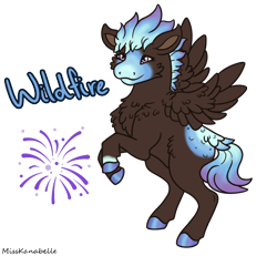 Size: 1950x1800 | Tagged: safe, artist:misskanabelle, imported from derpibooru, oc, oc only, pegasus, pony, chest fluff, female, mare, pegasus oc, rearing, signature, simple background, smiling, solo, transparent background, wings