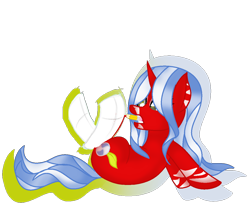 Size: 1180x1036 | Tagged: safe, artist:aonairfaol, imported from derpibooru, oc, oc only, pony, unicorn, base used, clothes, horn, mouth hold, pencil, simple background, socks, transparent background, unicorn oc