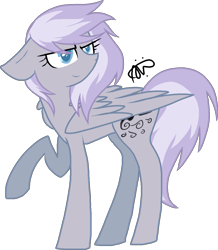 Size: 1073x1233 | Tagged: safe, artist:gallantserver, imported from derpibooru, oc, oc only, oc:amethyst strike, pegasus, pony, female, mare, offspring, parent:cloudchaser, parent:thunderlane, parents:thunderchaser, simple background, solo, transparent background