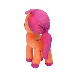 Size: 1500x1500 | Tagged: safe, imported from derpibooru, sunny starscout, earth pony, pony, female, g5, mare, merchandise, official, pillow, plushie, simple background, solo, toy, white background