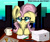 Size: 3000x2500 | Tagged: safe, artist:hisp, imported from derpibooru, fluttershy, pegasus, pony, beard, blushing, city, coffee mug, cute, desk, facial hair, female, fluffy, food, frown, glasses, high res, long hair, looking at you, mare, mug, neck fluff, office, one ear down, paperwork, pencil, pizza, pizza box, shyabetes, solo, solo female, tired, url, working