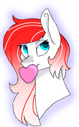 Size: 548x877 | Tagged: safe, artist:reaychdraws, imported from derpibooru, oc, oc only, oc:making amends, pony, commission, heart, simple background, solo, transparent background, ych result