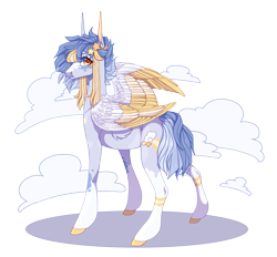 Size: 1354x1257 | Tagged: safe, artist:luuny-luna, imported from derpibooru, oc, oc only, oc:little rain, pegasus, pony, colored wings, female, mare, simple background, solo, transparent background, two toned wings, wings