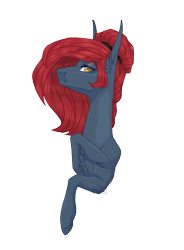 Size: 697x947 | Tagged: safe, artist:luuny-luna, imported from derpibooru, oc, oc only, earth pony, pony, bust, female, mare, portrait, simple background, solo, transparent background