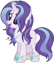 Size: 1555x1815 | Tagged: safe, artist:dayspringsentryyt, artist:pegasski, imported from derpibooru, oc, oc only, pony, unicorn, female, hoof shoes, horn, mare, open mouth, open smile, simple background, smiling, solo, transparent background, unicorn oc