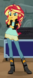 Size: 300x692 | Tagged: safe, imported from derpibooru, screencap, sunset shimmer, equestria girls, movie magic, spoiler:eqg specials, cropped, solo