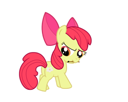 Size: 1000x800 | Tagged: safe, artist:princeterra, imported from derpibooru, apple bloom, earth pony, pony, apple bloom's bow, bow, brush, female, filly, hair bow, paintbrush, simple background, solo, transparent background