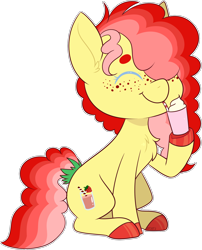 Size: 1808x2234 | Tagged: safe, artist:jetjetj, imported from derpibooru, oc, oc only, oc:blendin' betty, earth pony, pony, female, mare, simple background, solo, transparent background