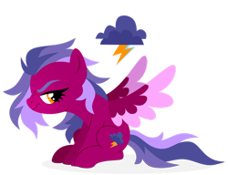 Size: 1920x1477 | Tagged: safe, artist:kabuvee, imported from derpibooru, oc, oc only, pegasus, pony, female, mare, simple background, solo, transparent background, two toned wings, wings