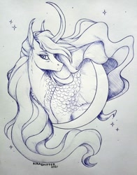 Size: 1570x2000 | Tagged: safe, artist:dementra369, imported from derpibooru, princess luna, alicorn, pony, female, mare, moon, solo, traditional art