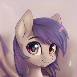 Size: 1024x1024 | Tagged: safe, imported from derpibooru, pegasus, pony, ai content, ai generated, generator:thisponydoesnotexist, looking at you, solo