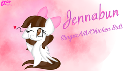 Size: 1440x803 | Tagged: safe, artist:skypaw122, imported from derpibooru, oc, oc only, pegasus, pony, abstract background, bow, chibi, eyelashes, female, hair bow, heart, mare, pegasus oc, solo