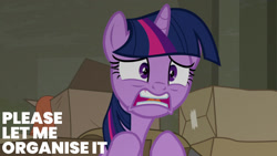 Size: 1280x720 | Tagged: safe, edit, edited screencap, editor:quoterific, imported from derpibooru, screencap, twilight sparkle, alicorn, pony, season 6, the saddle row review, female, mare, open mouth, solo, twilight sparkle (alicorn)