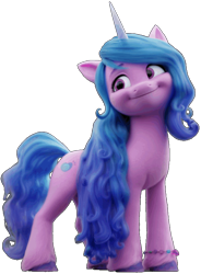 Size: 578x786 | Tagged: safe, imported from derpibooru, izzy moonbow, pony, unicorn, background removed, female, g5, happy, mare, png, simple background, smiling, solo, transparent background