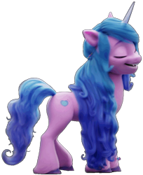 Size: 626x767 | Tagged: safe, imported from derpibooru, izzy moonbow, pony, unicorn, background removed, female, g5, png, simple background, solo, transparent background