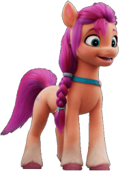 Size: 355x504 | Tagged: safe, imported from derpibooru, sunny starscout, earth pony, pony, background removed, female, g5, png, simple background, solo, transparent background