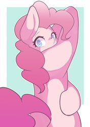 Size: 1191x1684 | Tagged: safe, artist:sc_kis_rko, imported from derpibooru, pinkie pie, earth pony, semi-anthro, female, mare, solo